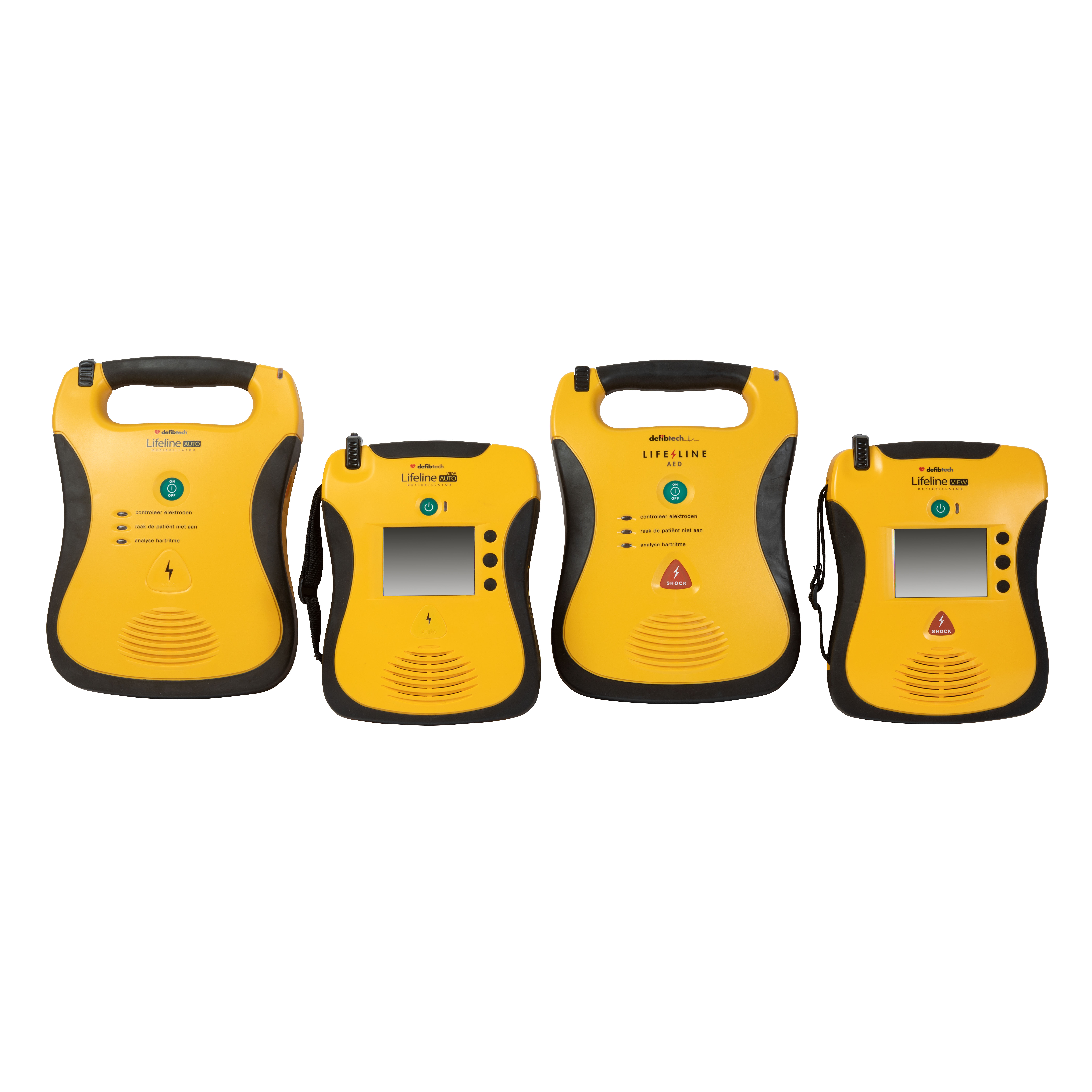 Verschillende AED's