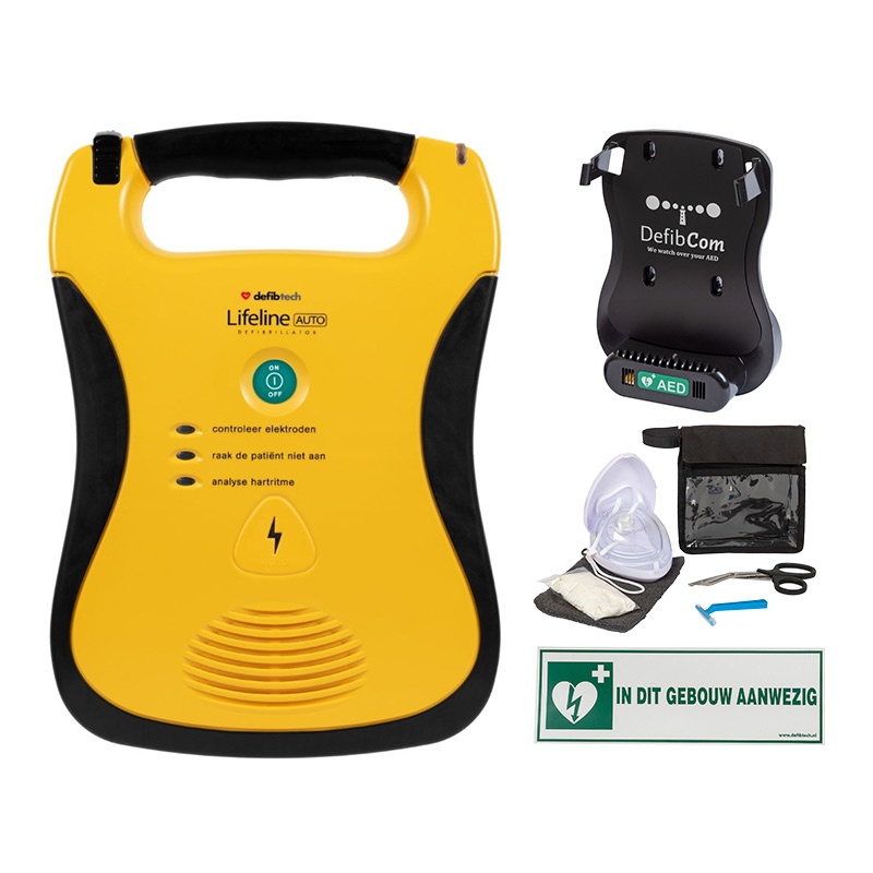 Lifeline AUTO AED Defibcom pakket 