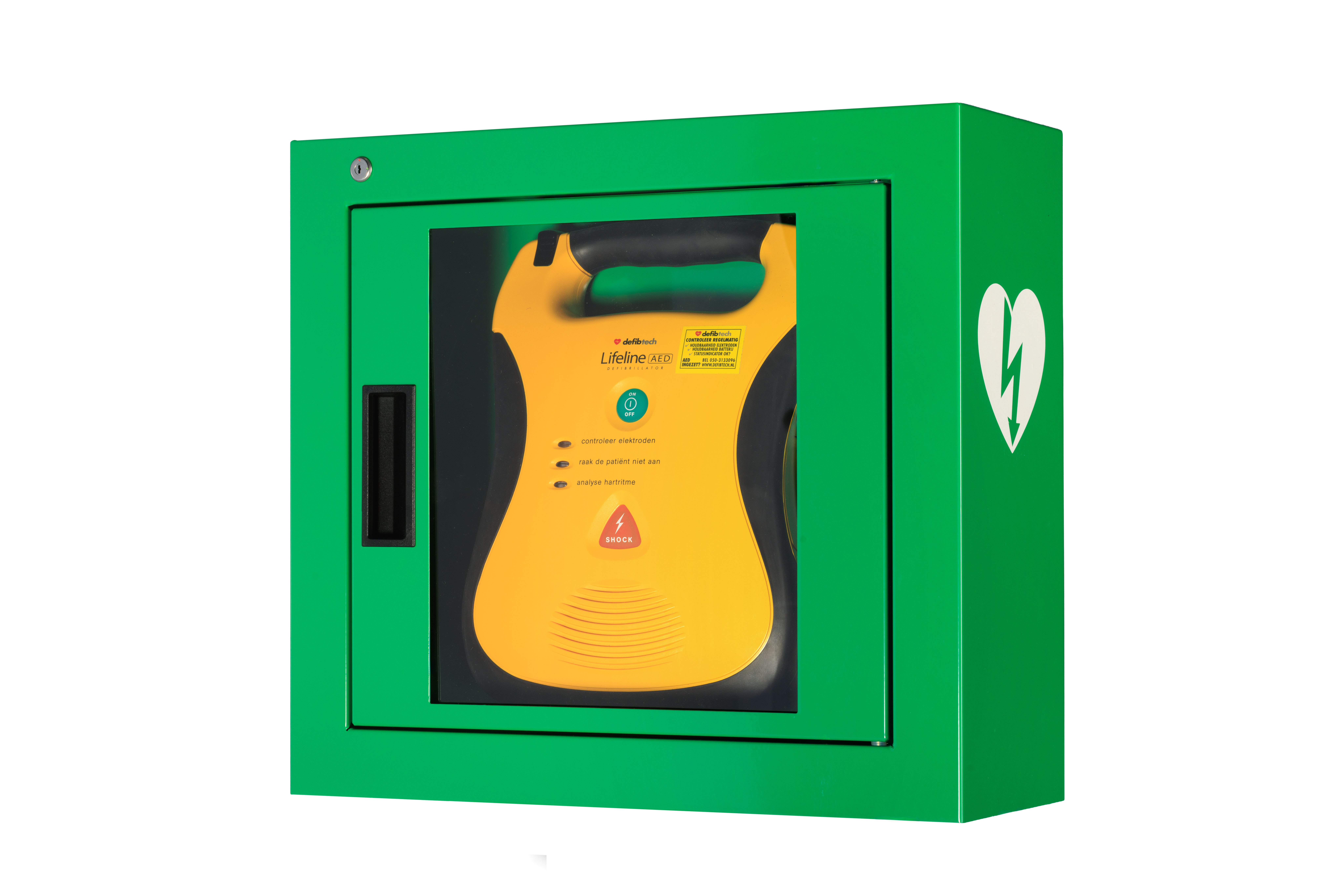 AED Wandkast groen binnen