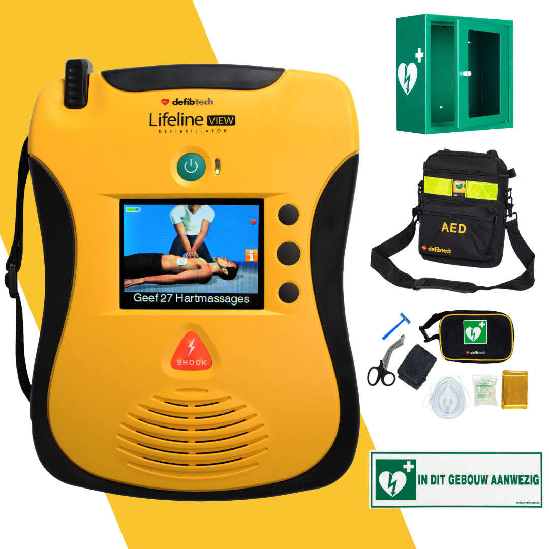 Lifeline VIEW AED Combipakket