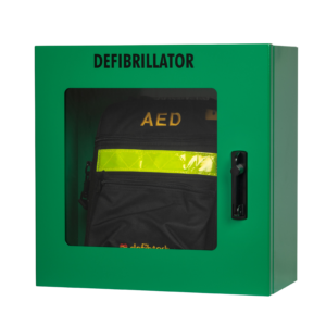 Groene binnenkast met akoestisch alarm