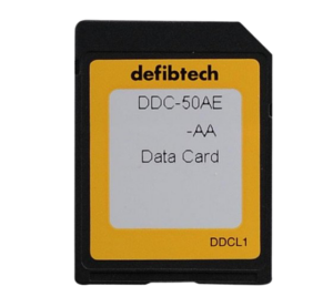 Data geheugenkaart Lifeline AED (ECG + omgevingsgeluiden)